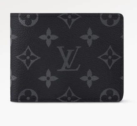 Louis Vuitton slender wallet Black